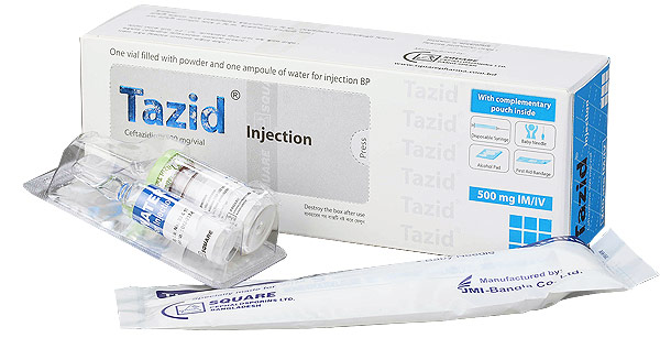 Tazid 500Gm Injection